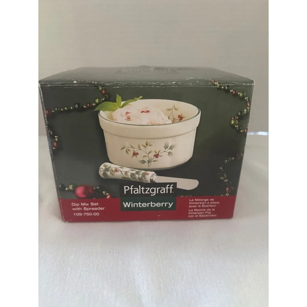 Pfaltzgraff winterberry dip